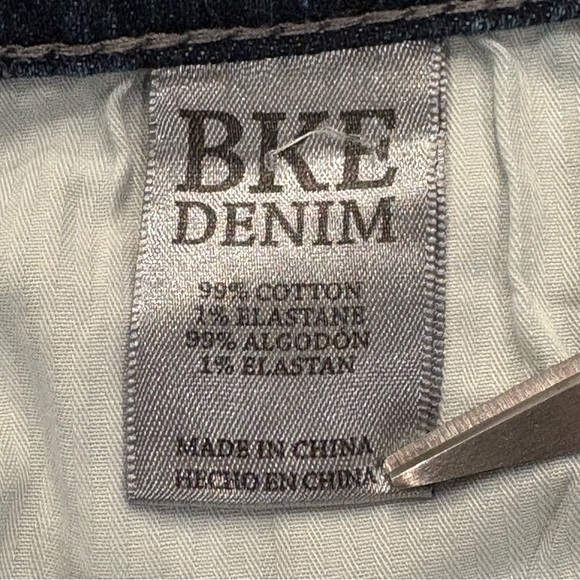 BKE Men’s Jake Bootleg Jeans Size 34L - Picture 8 of 12